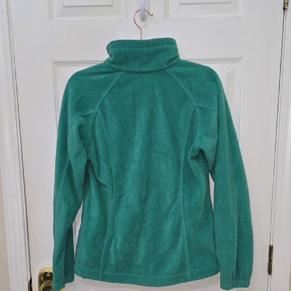 Columbia Women's Green Fleece Ski Jacket Size Small - Picture 4 of 11